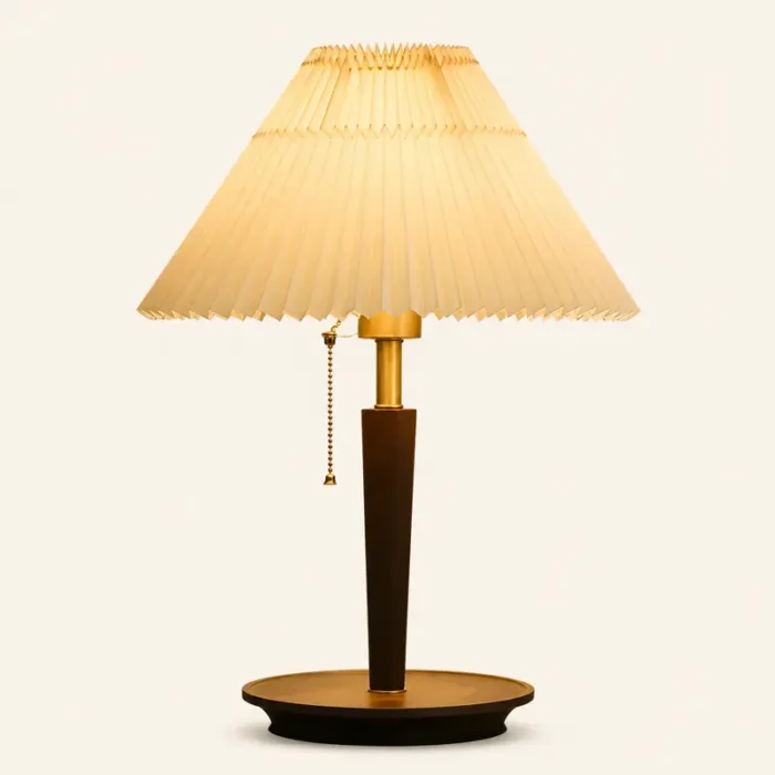 Wood Table Lamp For Bedroom T43-005