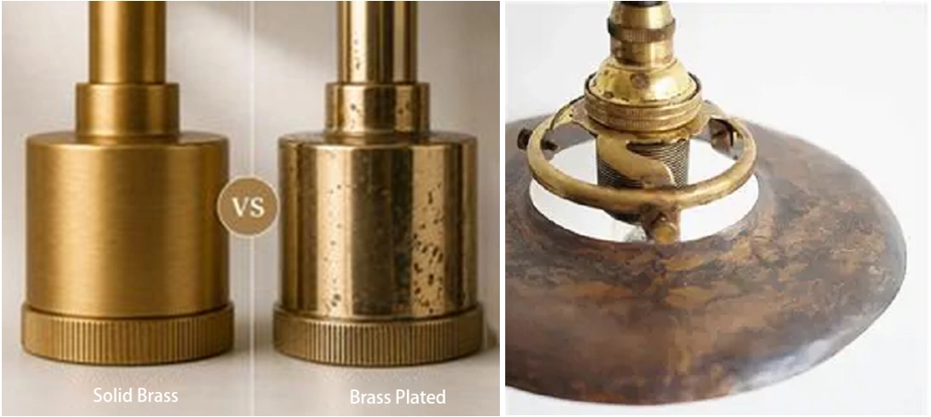 Solid Brass vs Brass-Plated