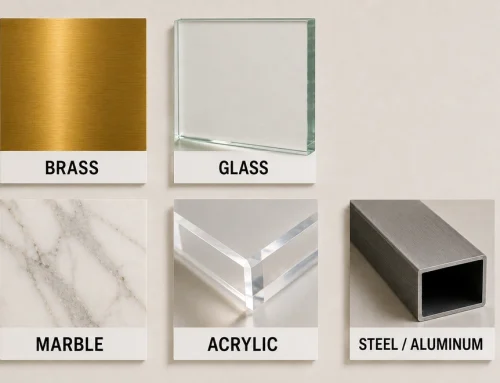 Decorative Lighting Materials Explained and Selection Guide: Crystal, Glass, Brass, Marble & Metal