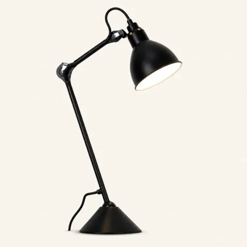 Black Metal Industrial Table Lamp T5-005
