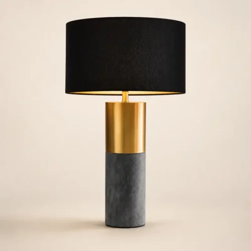 Cement Table Lamp T8-001