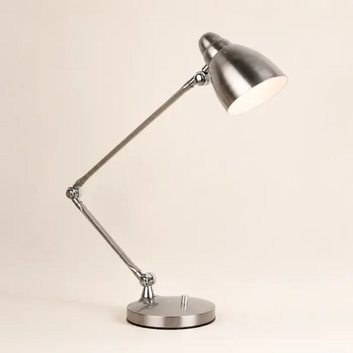 Chrome Silver Table Lamp T29-014
