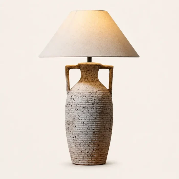 Large Grey Table Lamp T1-014
