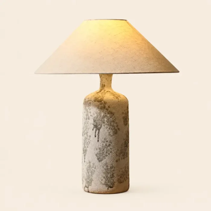 Large rustic table lamp T1-020