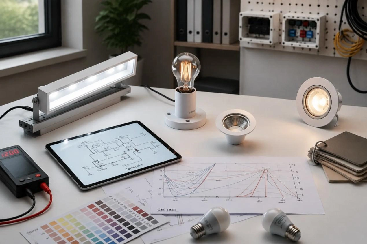 Lighting Fixture Sample Verification