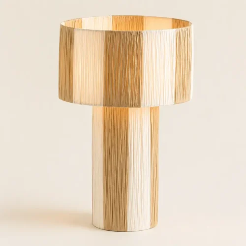 Raffia Table Lamp T12-001