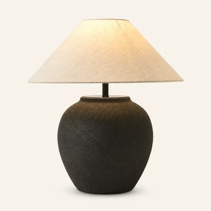 Ceramic night table lamp T2025