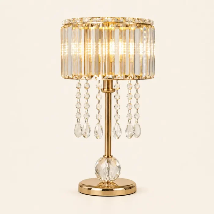 Crystal Table Lamp for Bedroom T43-001