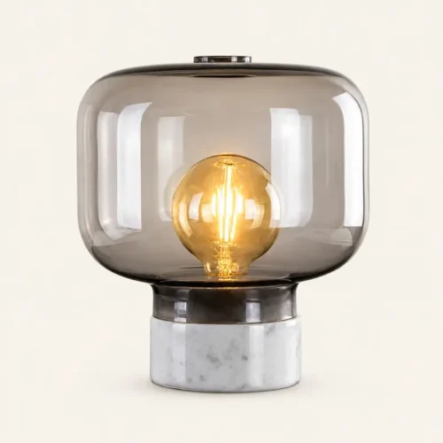Glass marble table lamp T4010