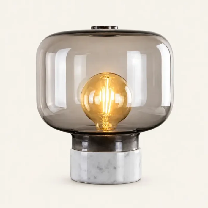 Glass marble table lamp T4010