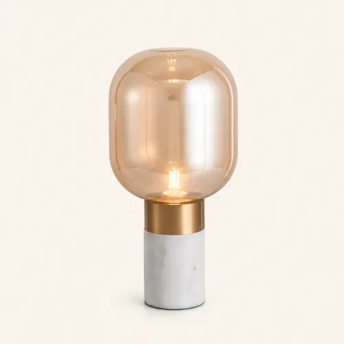 Marble bedside table lamp T4007