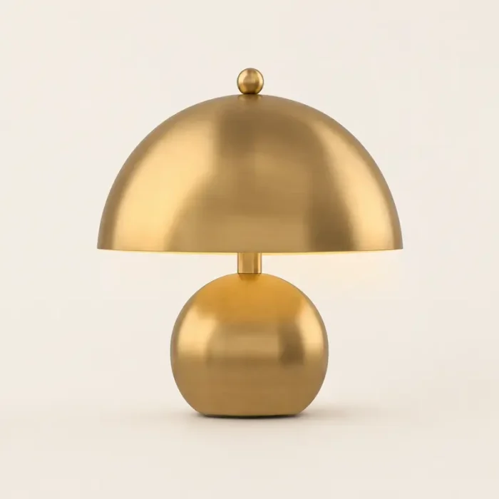Polished Brass Table Lamp T2-014
