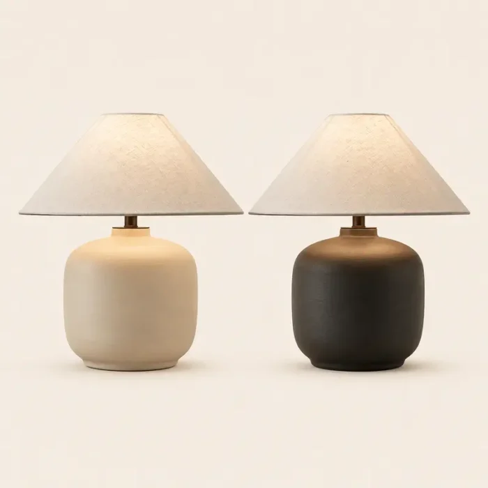 Small ceramic table lamp T2011