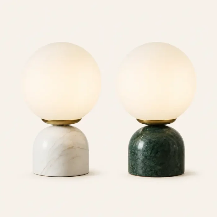 Small marble table lamp T4011