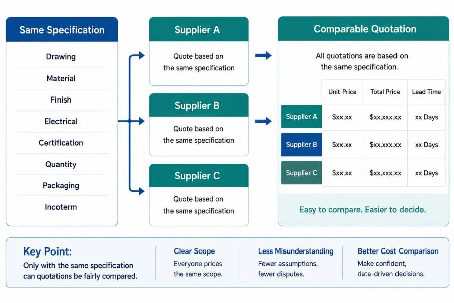 Standardized Quotation Process