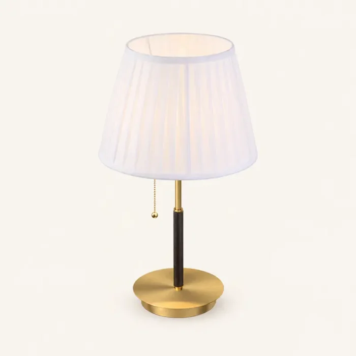 Vintage Brass Bedside Lamp T2-006