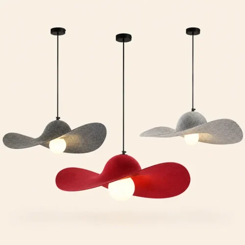 felt pendant light P1-001