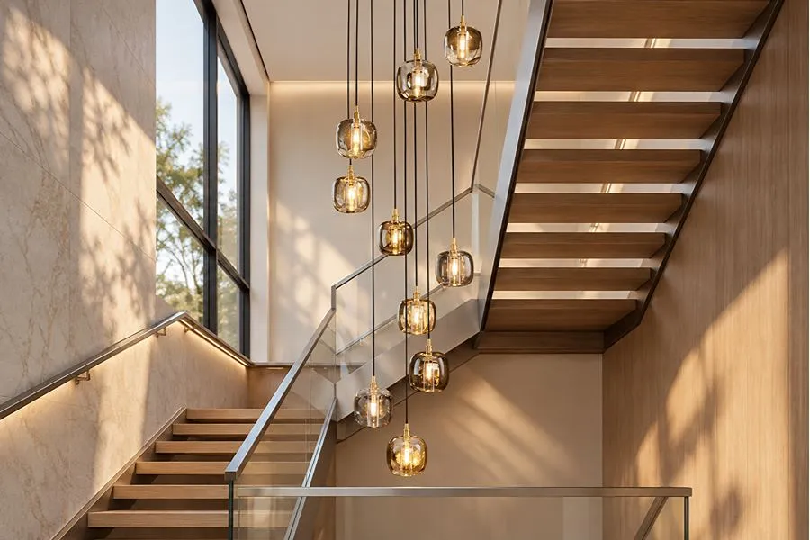 staircase pendant